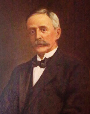 Portrait of Governor Denison Miller, first Governor of the Commonwealth Bank of Australia
