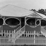 War service home for JW Clark, Three Mile Scrub Road, Ashgrove, Brisbane, Queensland. PN-002077