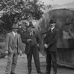 Tank Week in Hobart, Tasmania, April, 1918. A competition was held between Hobart and Launceston for the highest amount raised per capita; the result was approximately equal. PN-001762