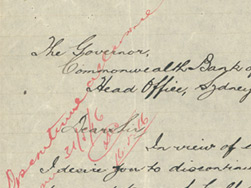 Letter from Robert Sabeston to Governor Denison, Cairo, Egypt, 16 March 1916